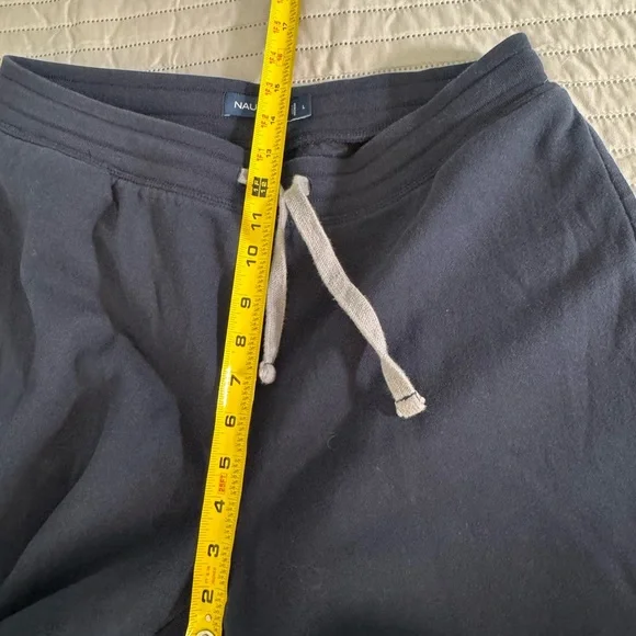 Nautica Men's navy  fleece lined Jogger  Pants Sz L - Picture 6 of 11